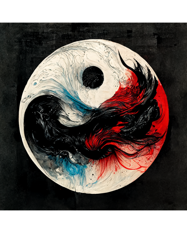 yin yang disrupted dark #1