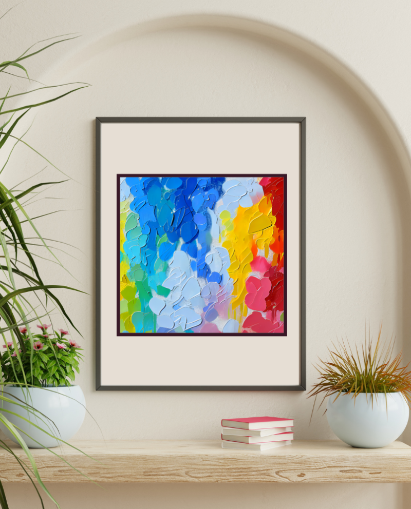 10 2 • Color Study | Giclee Print Impasto Oil Painting