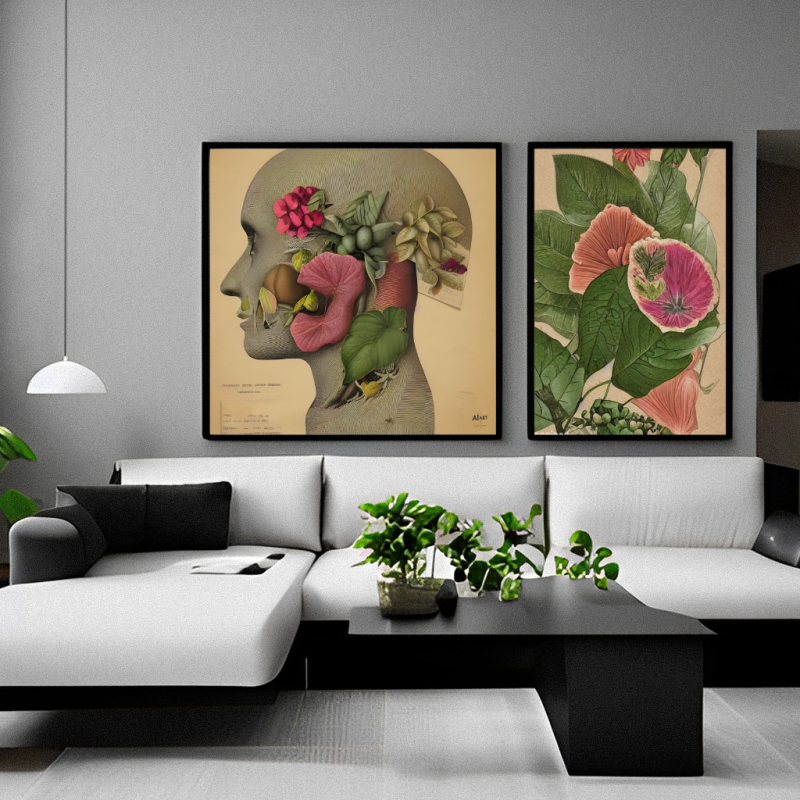 5 5 • Botanical Illustration #03 – Instant Download – Printable Digital Art – Interior Decor