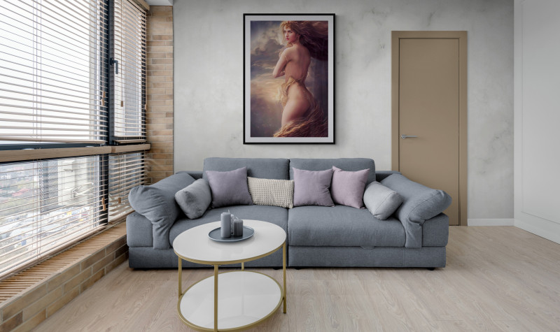 Apartment living room with city views artsi scaled • Aphrodite 5 Greek Goddess of Love