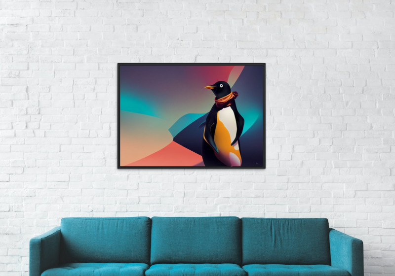 • Colorful Penguin