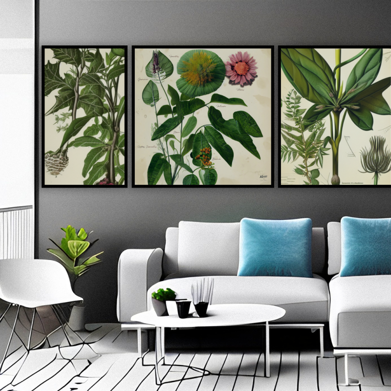 3 11 • Botanical Illustration #08 – Instant Download – Printable Digital Art – Interior Decor