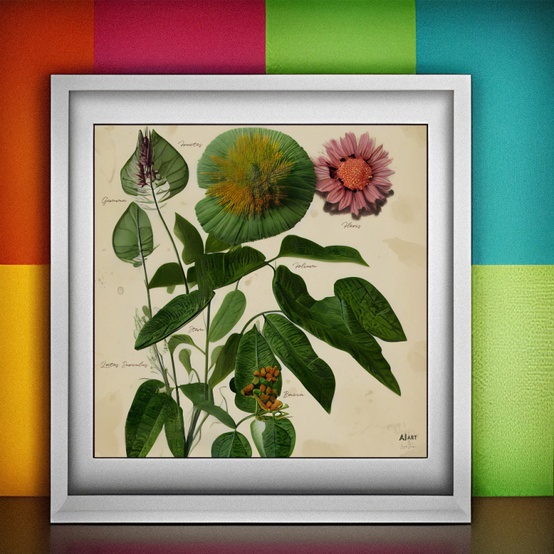 4 10 • Botanical Illustration #08 – Instant Download – Printable Digital Art – Interior Decor