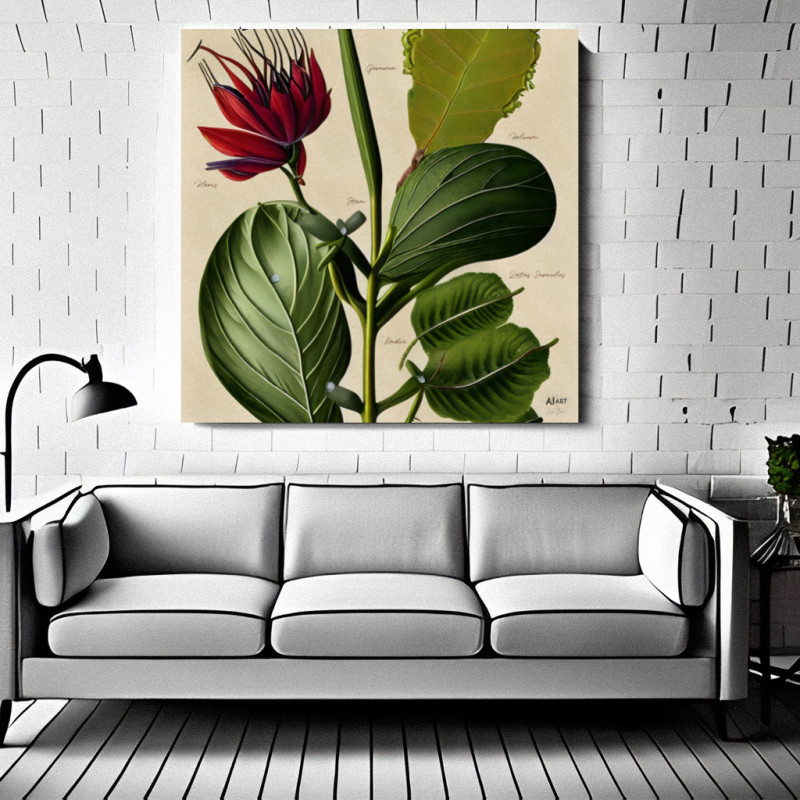 4 11 • Botanical Illustration #11 – Instant Download – Printable Digital Art – Interior Decor