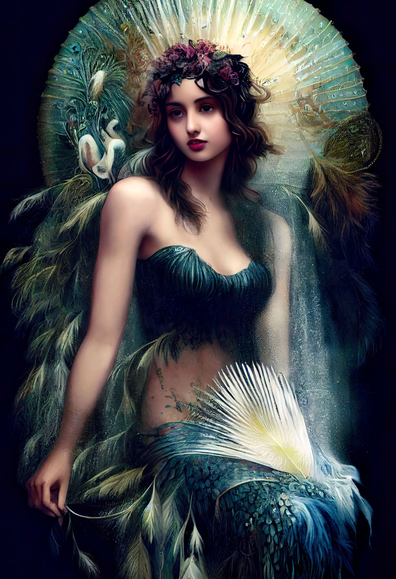 Anna de Armas as Aphrodite 30x45 copysm scaled • Aphrodite - Goddess of Love #3 Canvas Wrap 30x45 inch