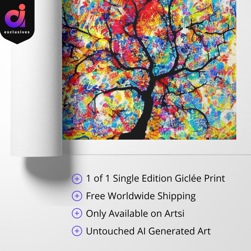 Canvas 1 22 scaled • Rainbow Tree of Life 🤖 Collector’s Edition 1 of 1