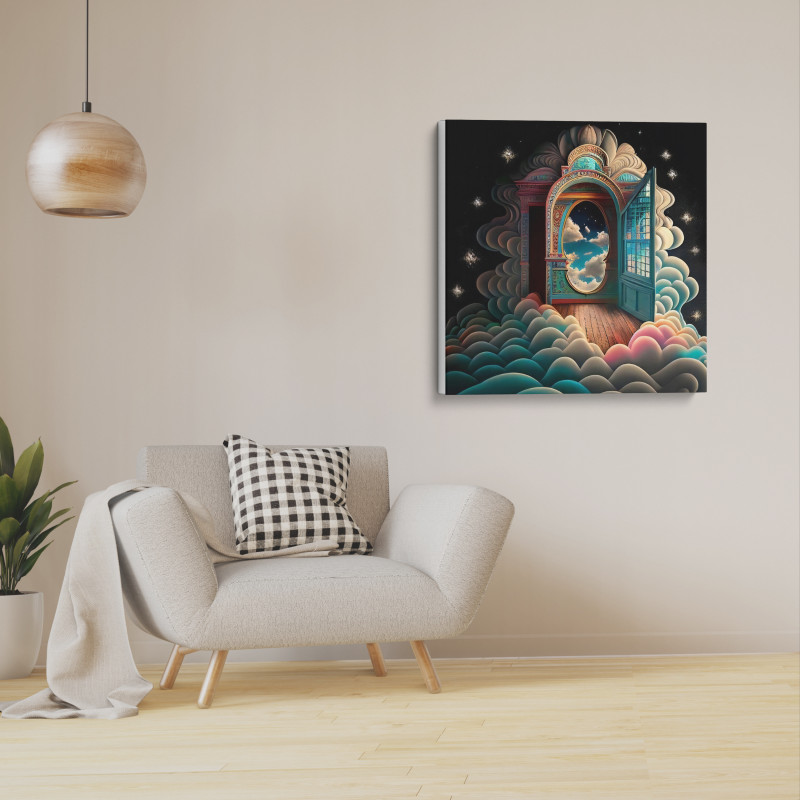 Canvas Wrap 28 1 scaled • Portal to a Fantasy World 🤖 Collector’s Edition 1 of 1