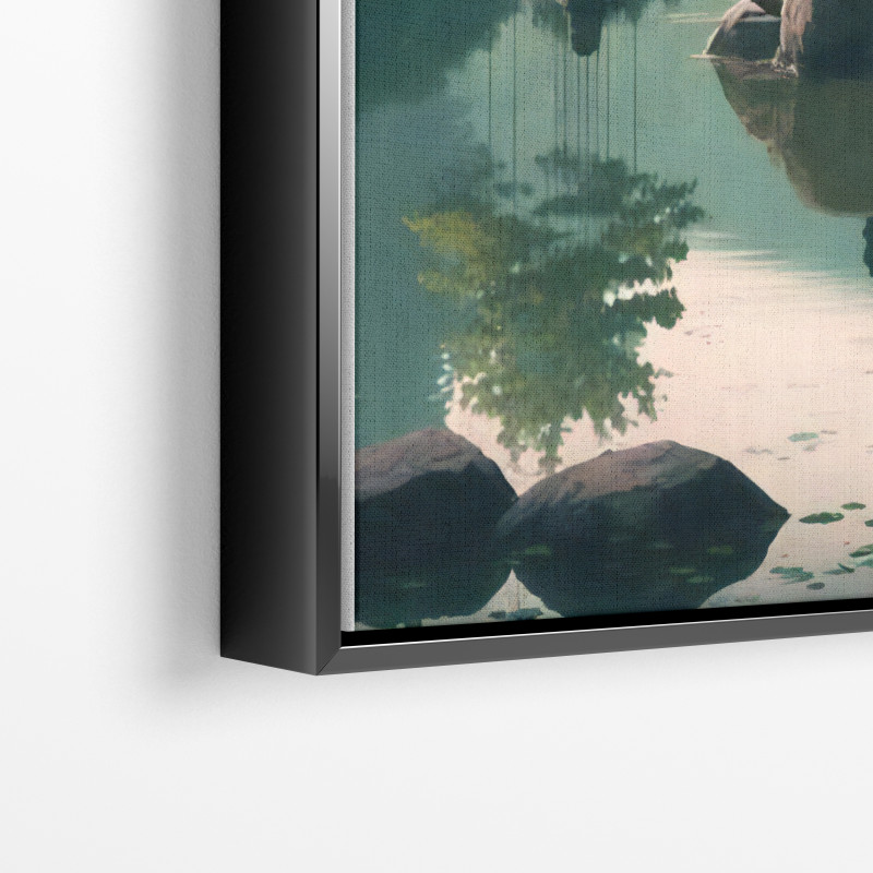 Frame Close 70 scaled • Pond Reflections at Daybreak 🤖 Collector’s Edition 1 of 1