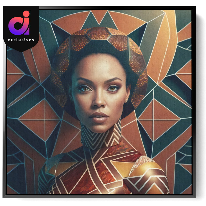 Main MU 14 scaled • Geometric Goddess 🤖 Collector’s Edition 1 of 1