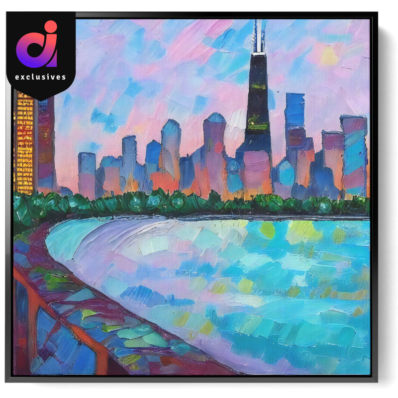 Main MU 19 scaled • Chicago Cityscape on the Lake 🤖 Collector’s Edition 1 of 1