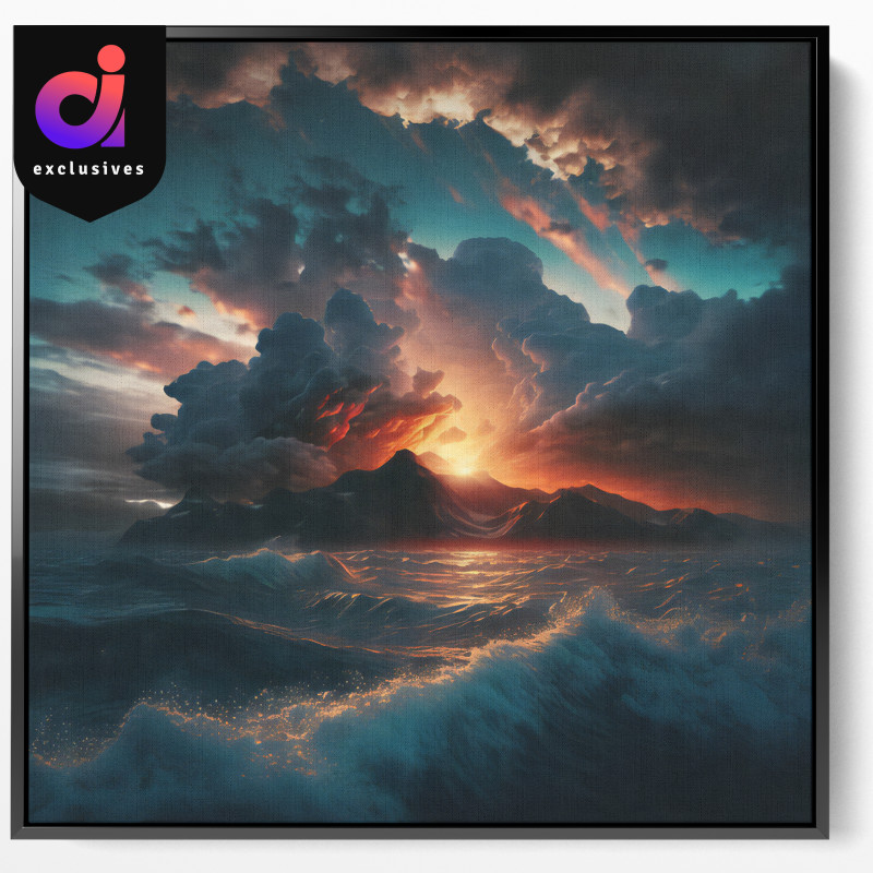 Main MU 46 scaled • Island Sunset 🤖 Collector’s Edition 1 of 1
