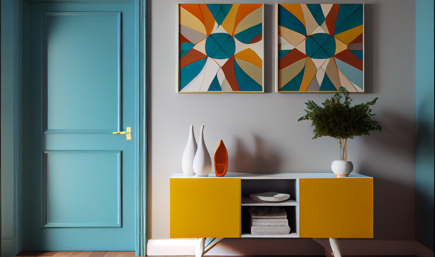 Osah Images of entryway art in different color palettes to illu 4e6126c0 6c35 4185 b703 55e23392c1d7 • 24 Gorgeous Pieces of Entryway Art That Will Transform Your Space (2023)