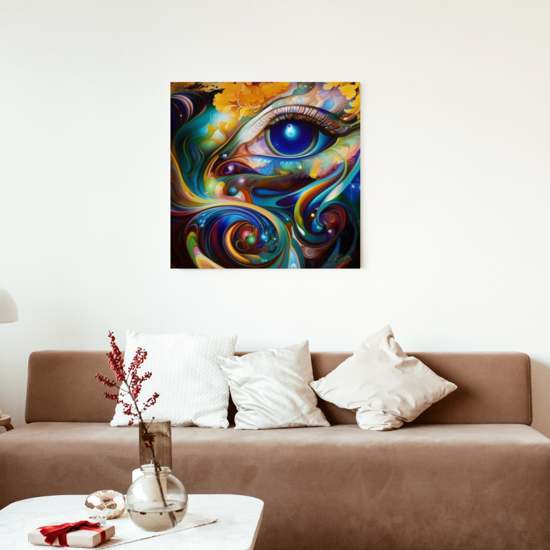 2 • The Eye of God Digital Art Instant Download