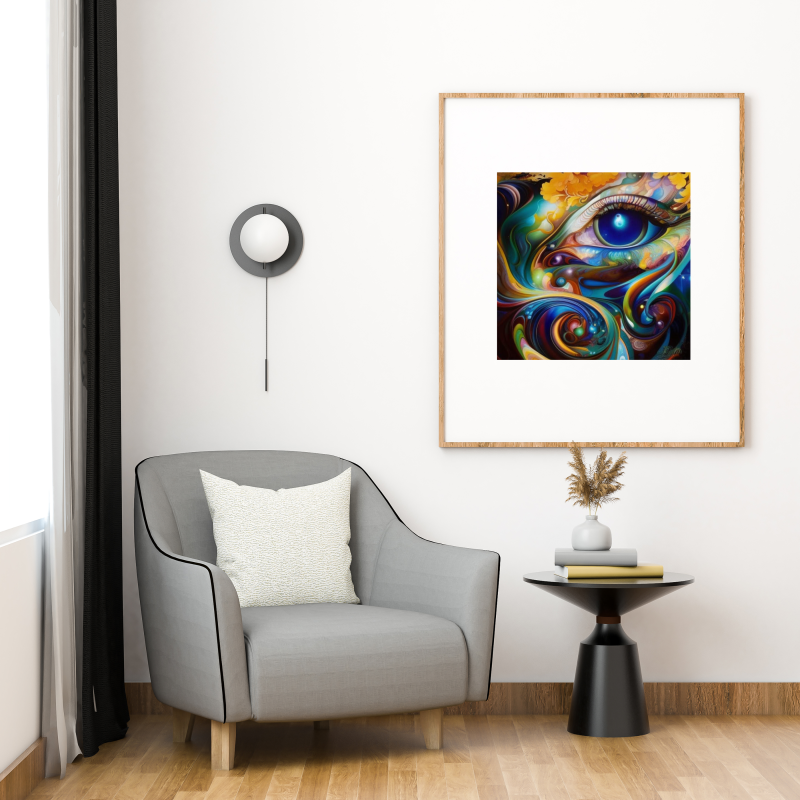 3 • The Eye of God Digital Art Instant Download
