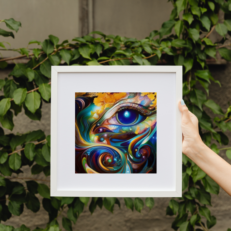 4 • The Eye of God Digital Art Instant Download