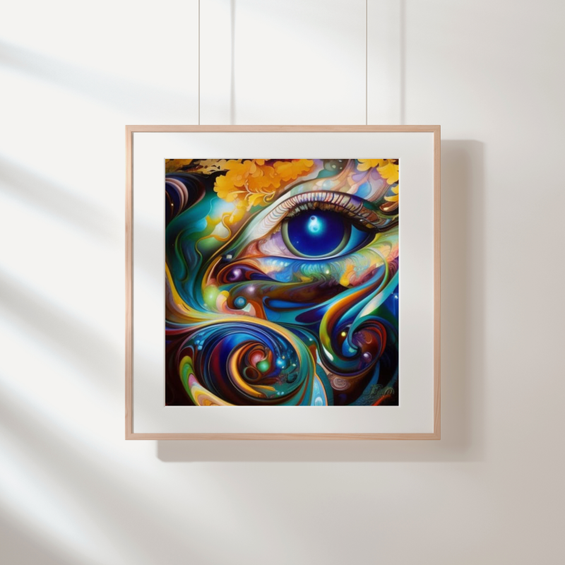 6 • The Eye of God Digital Art Instant Download