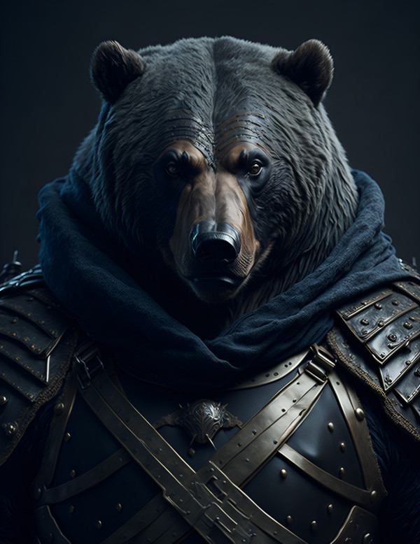Default Insanely realistic portrait of a majestic grizzly bear warrio 0 bd1b9632 3607 42f3 a0b7 af0b08ef0f59 1 • Shops