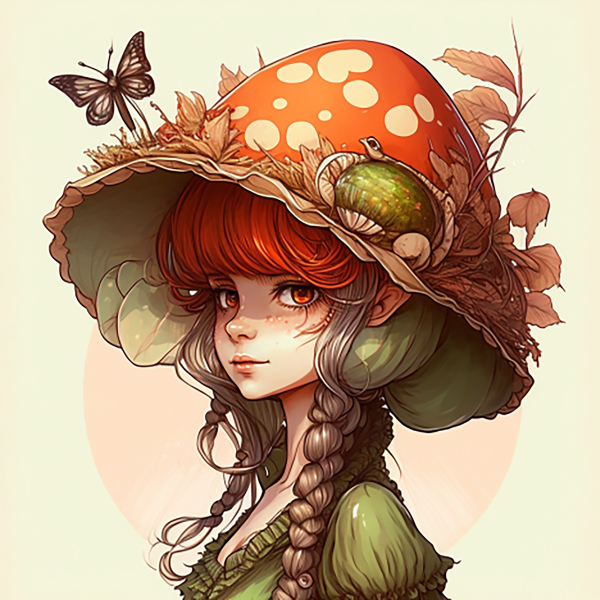 mushroom lady 3500x3500 1 • Shops