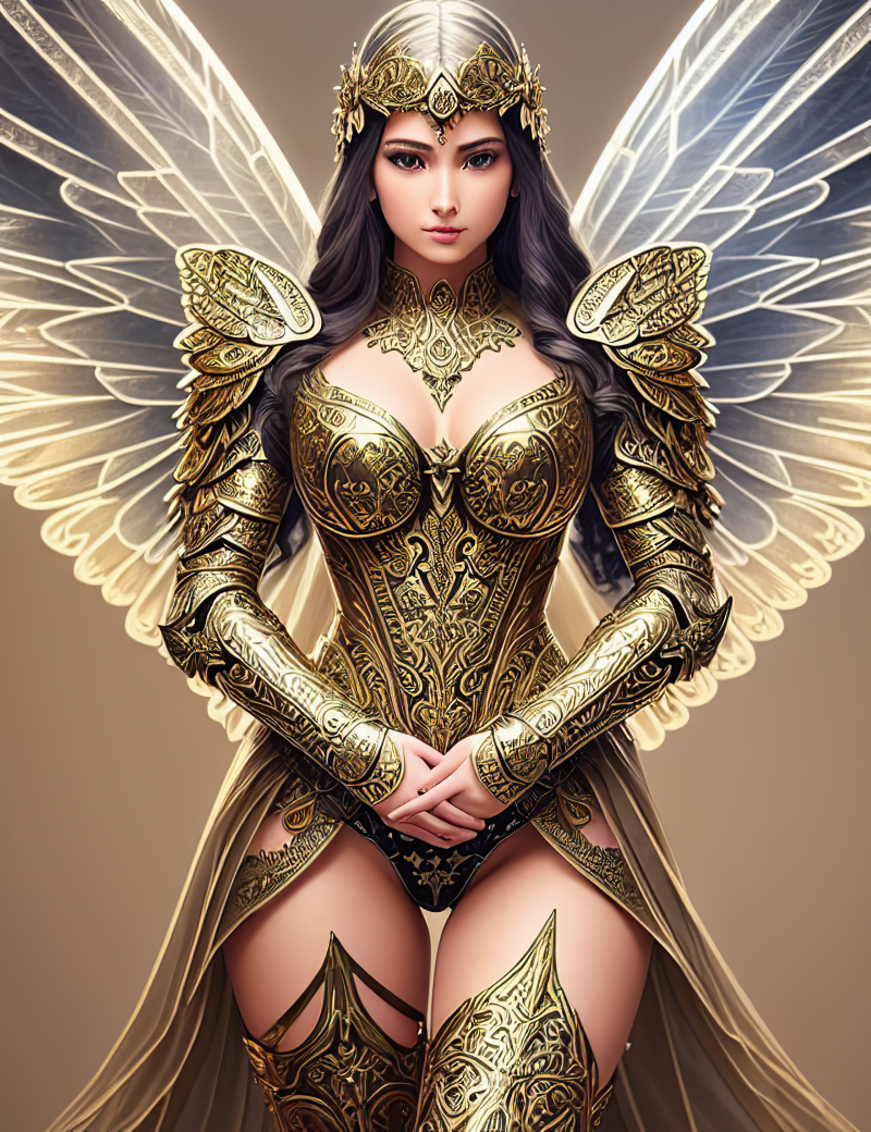 Mythological Goddess armored • Mythological Goddess armored