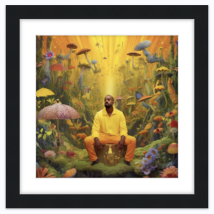 Kanye West Digital Print