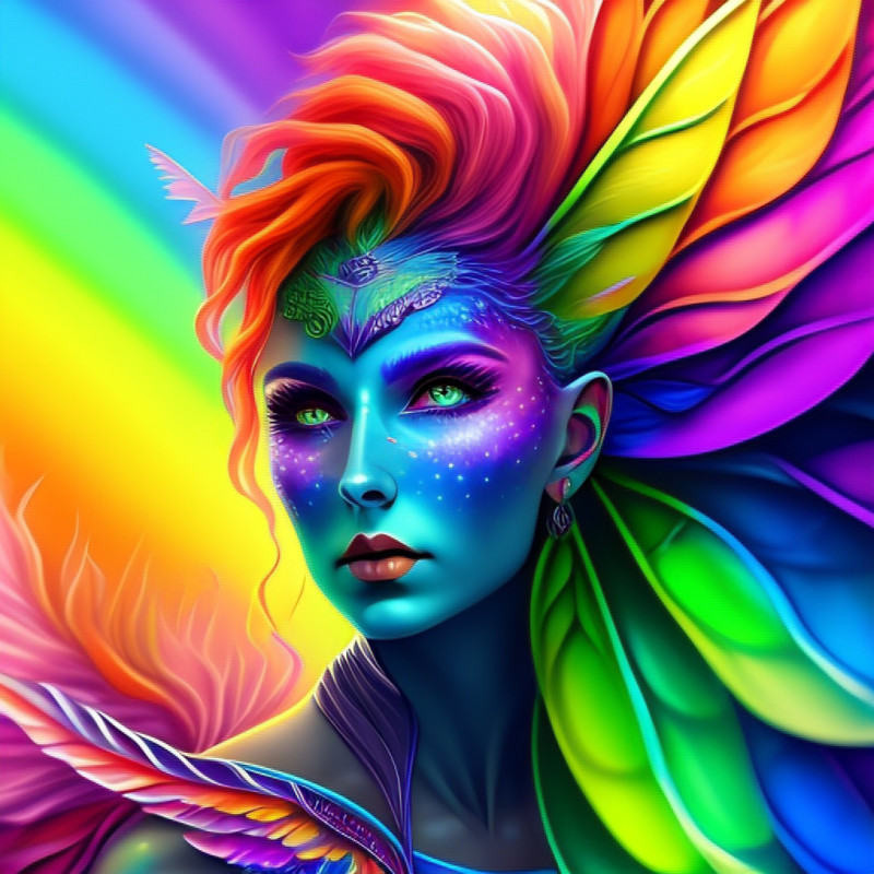 • Mythical Rainbow Fae