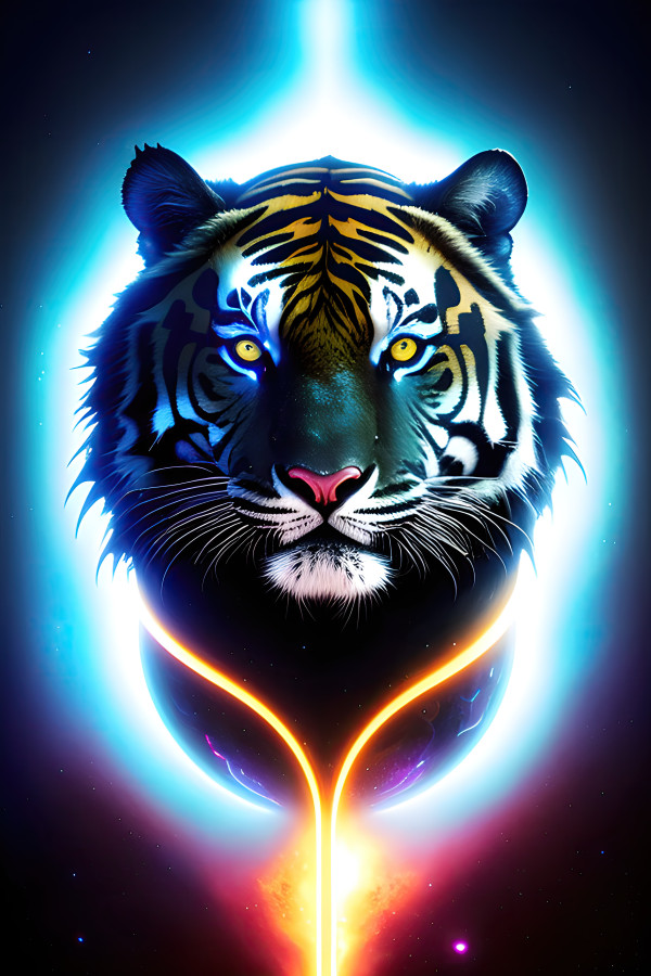 Celestial cosmic tiger