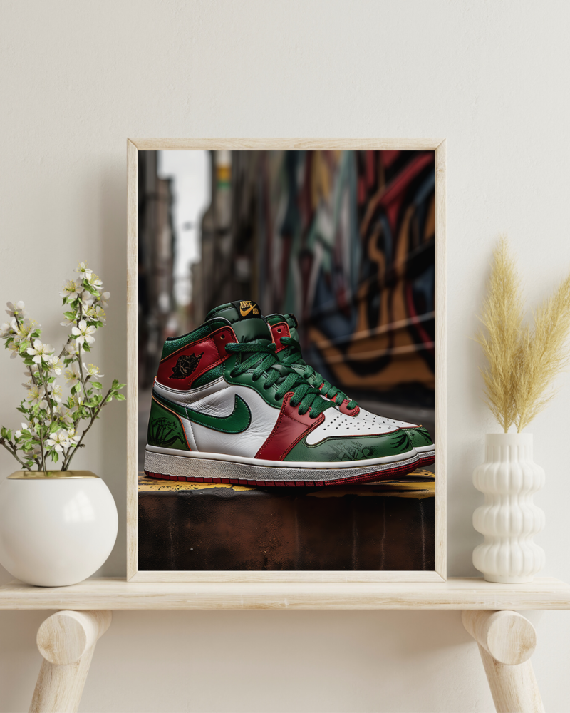 3 1 • Exclusive Nike Air Jordan Mexican Edition: Digital Print Showcase