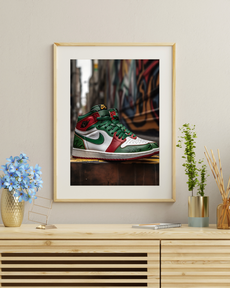 5 1 • Exclusive Nike Air Jordan Mexican Edition: Digital Print Showcase