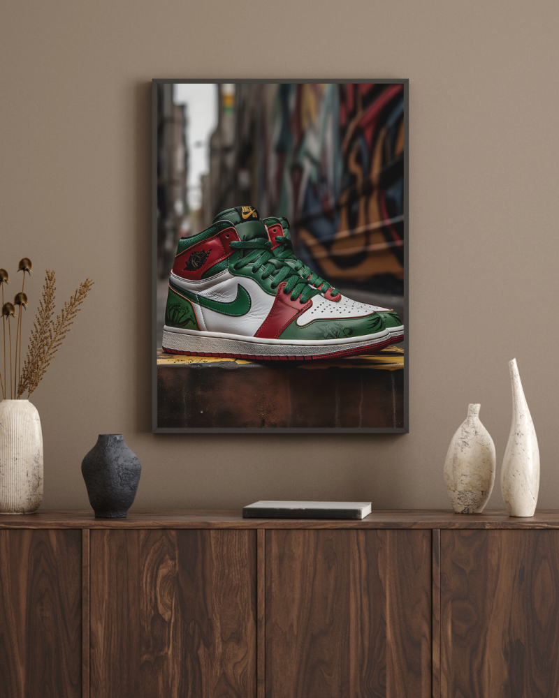 6 1 • Exclusive Nike Air Jordan Mexican Edition: Digital Print Showcase
