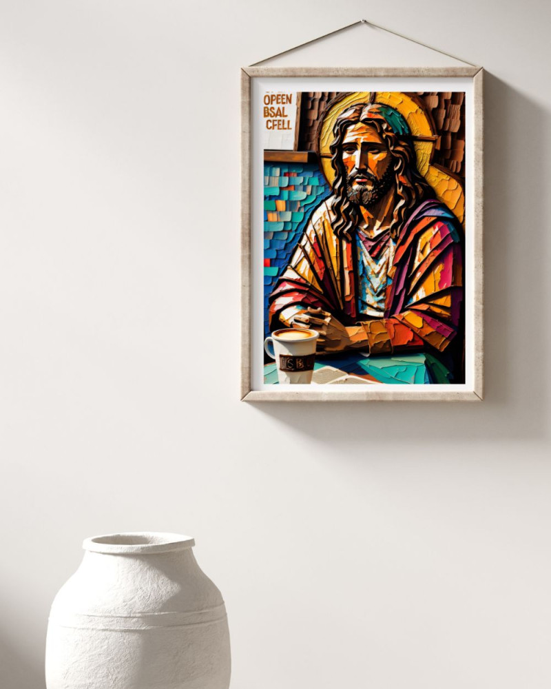 6 1 • JESUS AT QUIET TIME by Behold Studios