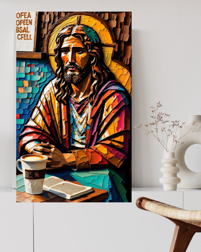 7 1 • JESUS AT QUIET TIME by Behold Studios